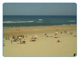 Wide beaches stretching as far as the eye can see